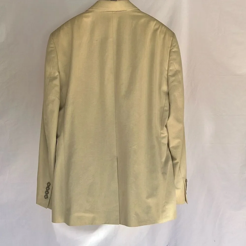 Banana Republic Cream Suits Classic Professional Fit